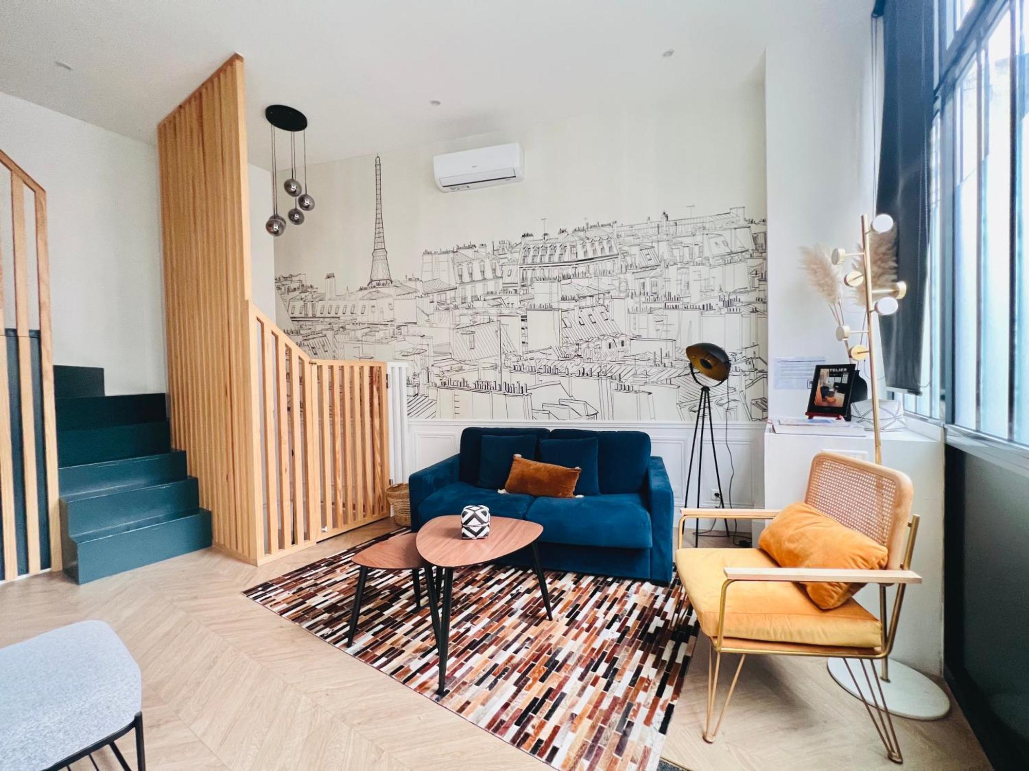 Montmartre Marvel! Designer Apartment Near Metro Parijs Buitenkant foto