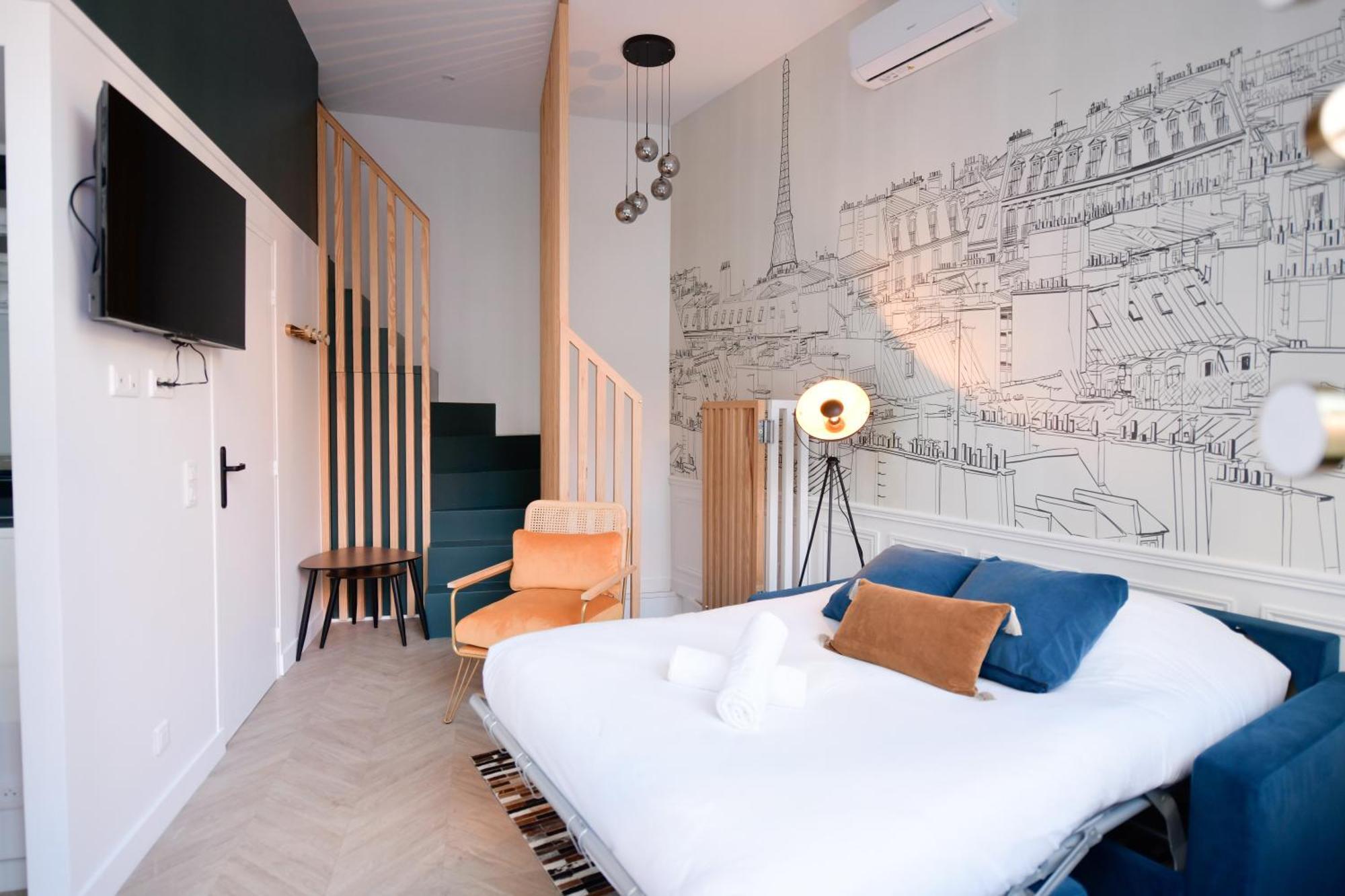Montmartre Marvel! Designer Apartment Near Metro Parijs Buitenkant foto